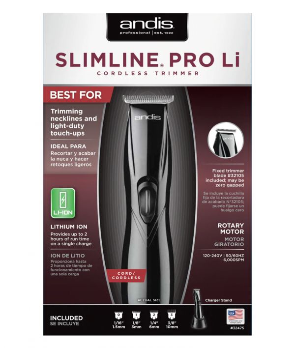 Andis Slimline Pro Li Trimmer  (D-8) B