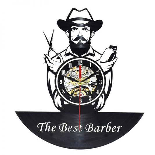 Barber Shop Wall Clock