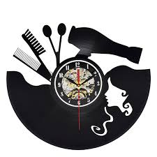 Barber Shop Wall Clock Q