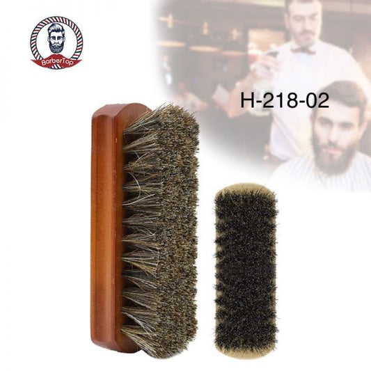 Beard Brush Brown Handle