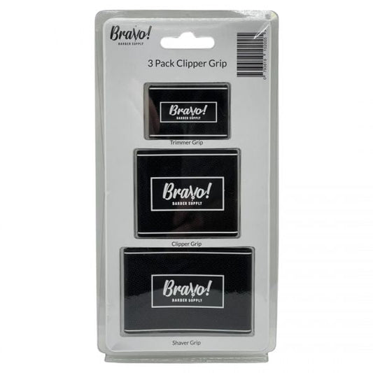 Bravo 3 Pack Rubber Grip Clipper