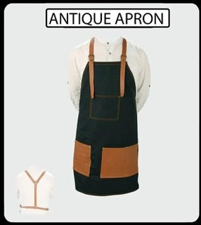 Dincer Antique Apron Black