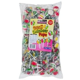 Fine Time Rainbow Pops 200Pcs