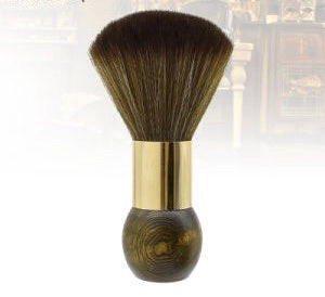 Neck Brush Wood Handlewithe Gold