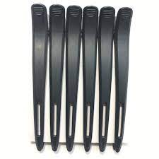 Jr Hair Clip Black 6 Pcs